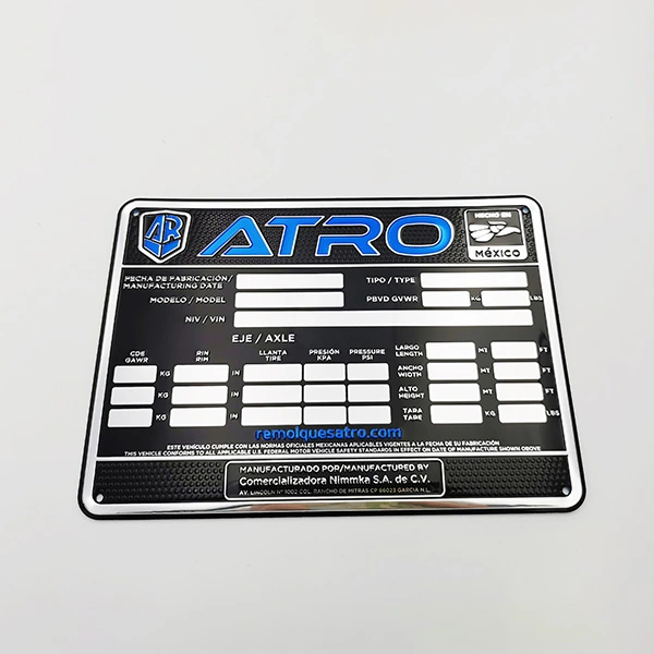 Marca de marca de empresa rótulo