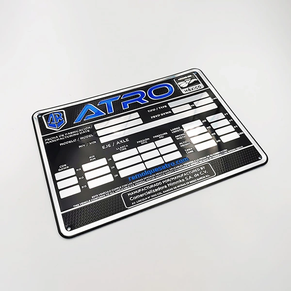 Marca de marca de empresa rótulo