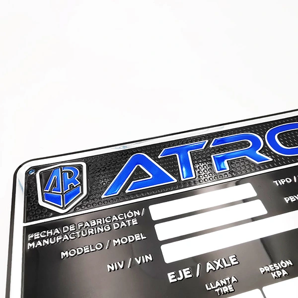 Marca de marca de empresa rótulo