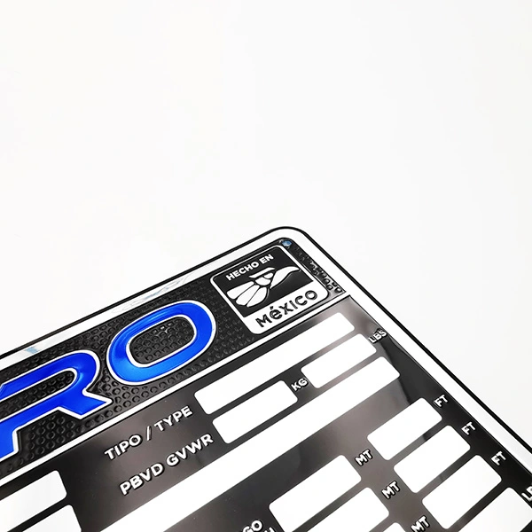 Marca de marca de empresa rótulo