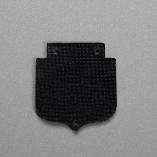Adesivo com logotipo de níquel metal 3D