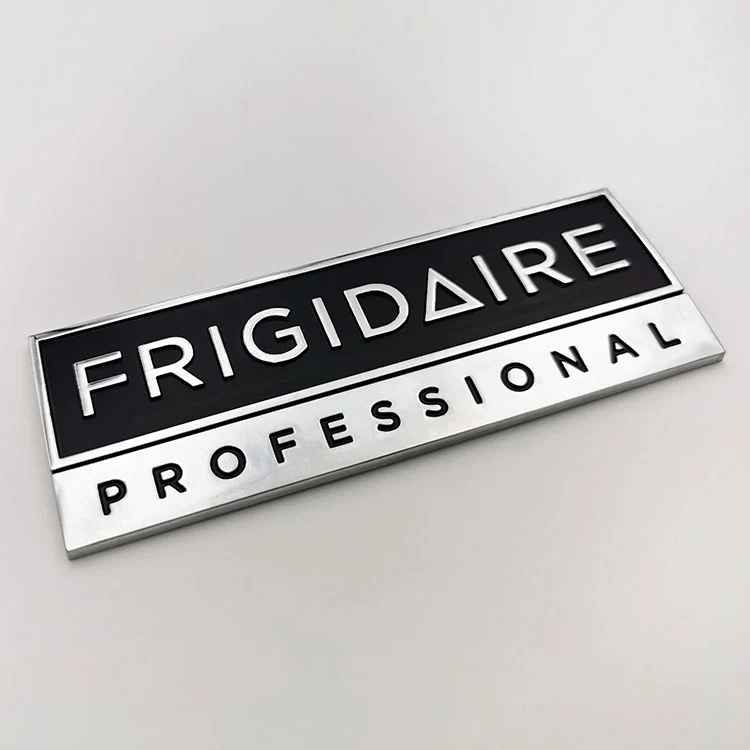 Logotipo de marcas de plástico ABS 3D