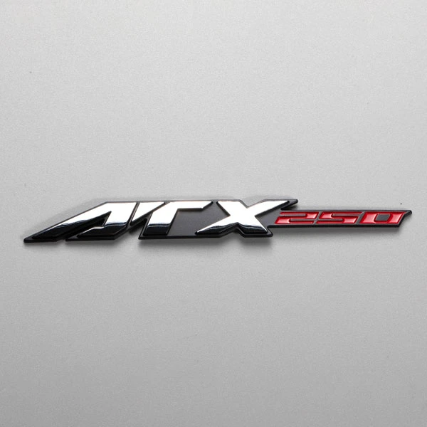 Acrílico com abs cromado ou pintura profissional 3d abs plástico cromado carro logotipo emblema emblema de carro