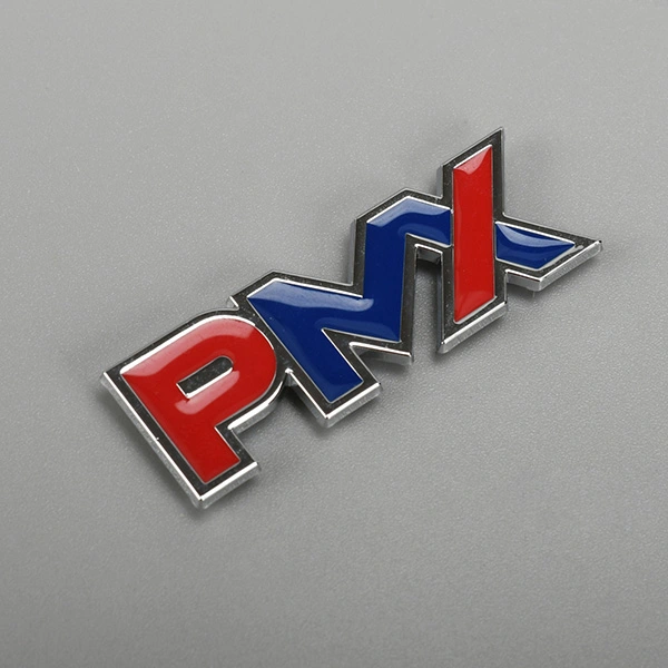 Adesivo do logotipo do emblema do chrome