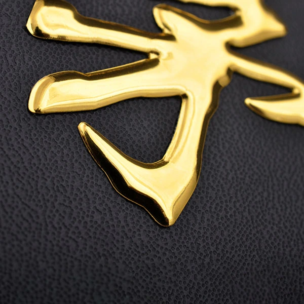 Adesivo macio 3D com logotipo