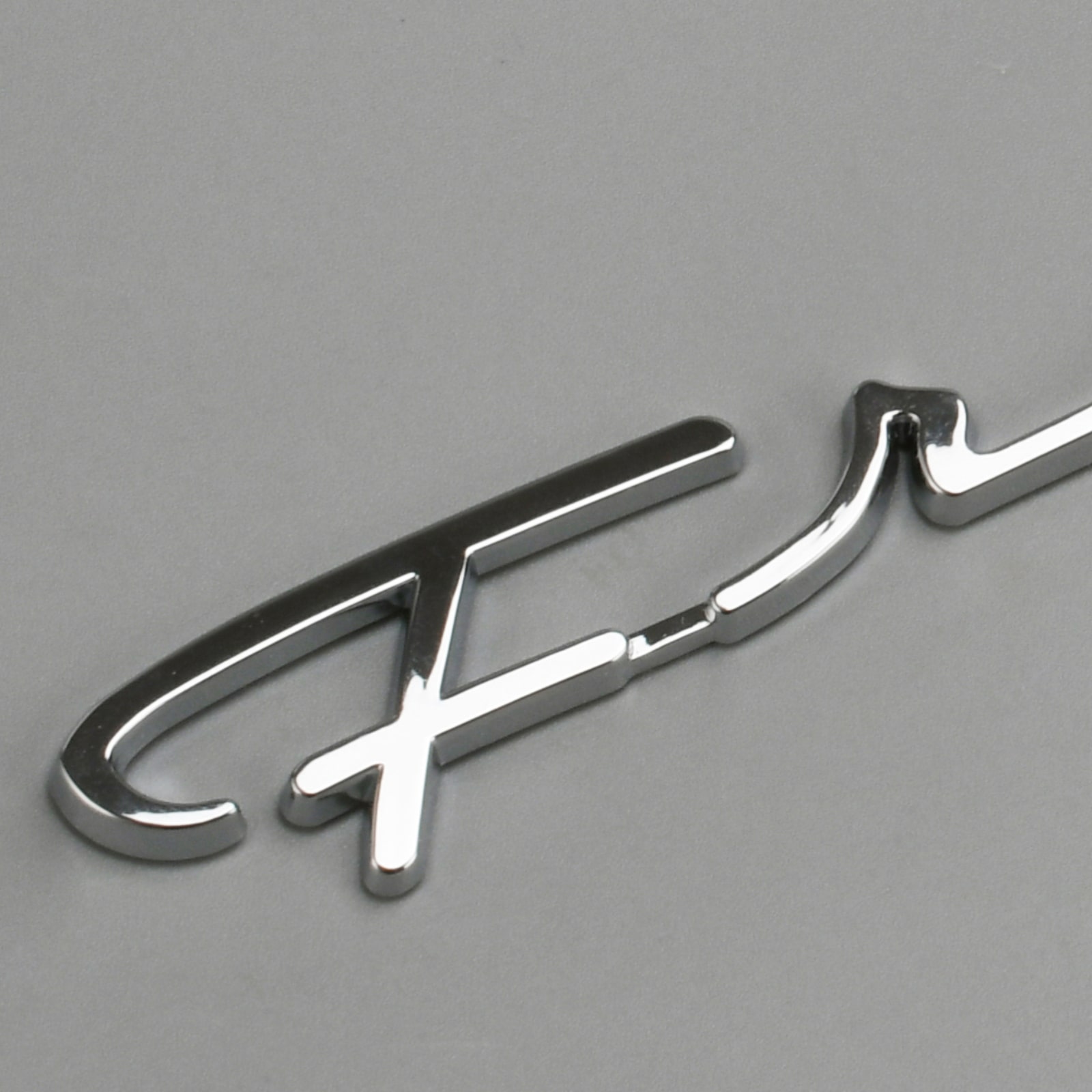 Emblema de carro de plástico ABS cromado