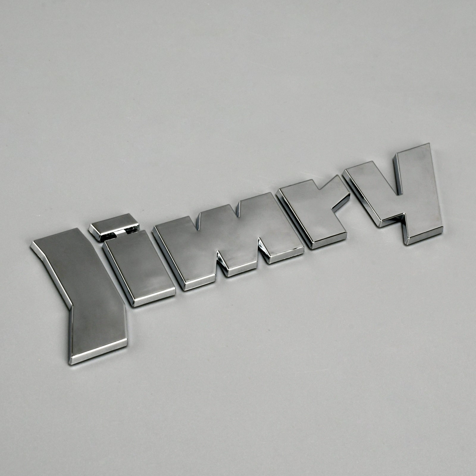 Adesivo de logotipo 3D do emblema cromado ABS