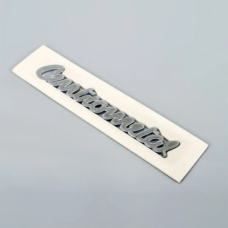 Logotipo de plástico ABS 3D