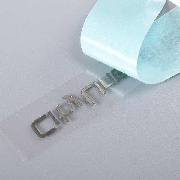 Adesivo de metal com logotipo de marca 3D