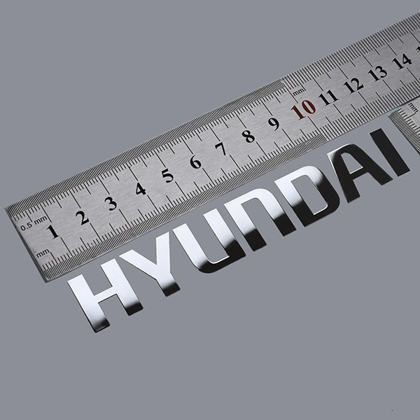 Emblema galvanizado 3D
