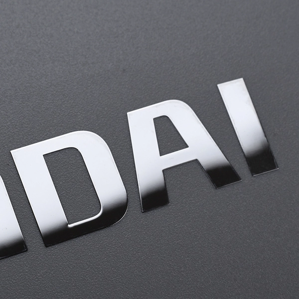 Emblema galvanizado 3D