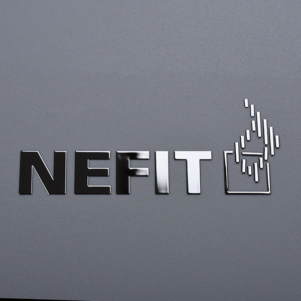 Etiqueta do logotipo 3D