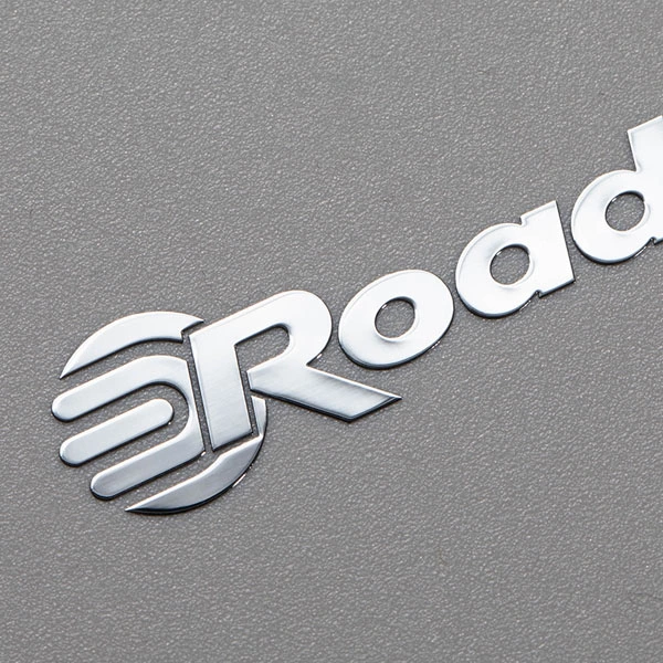 Etiquetas metálicas de transferência de logotipo 3D