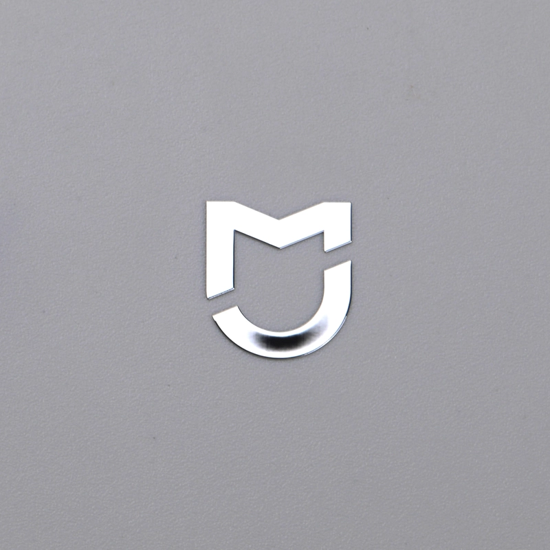 Sinal de metal cromado com emblema de níquel 3D para xiaomi