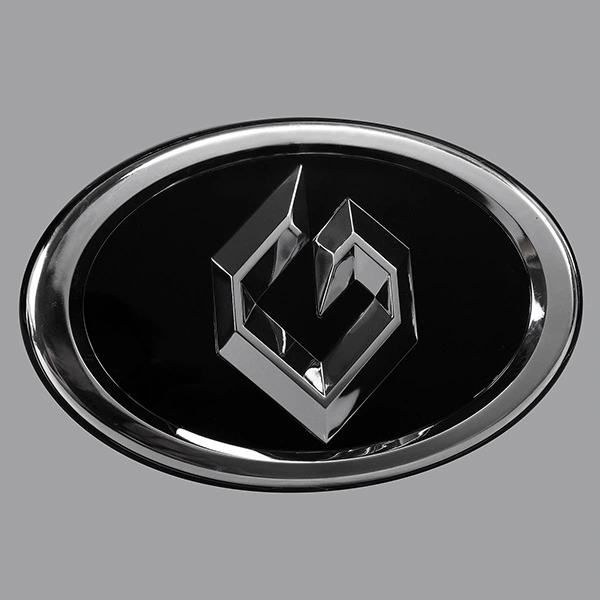 Adesivo de carro de plástico 3D