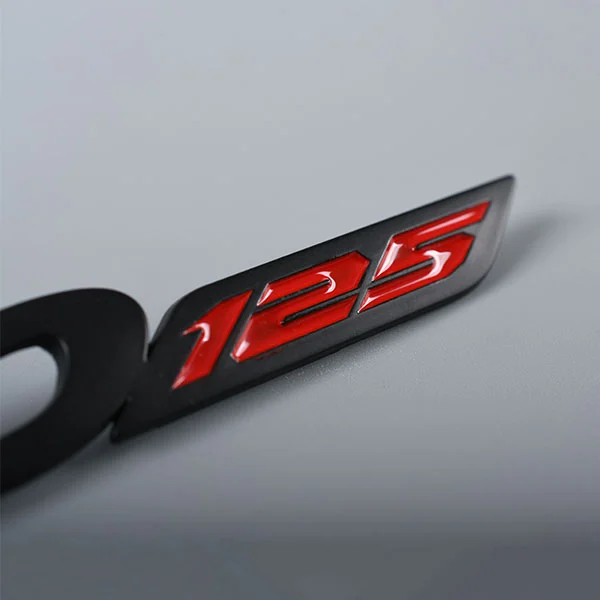 Etiqueta de carro ABS