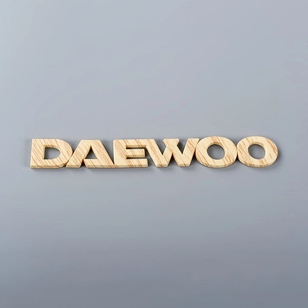 Emblema do logotipo da letra ABS
