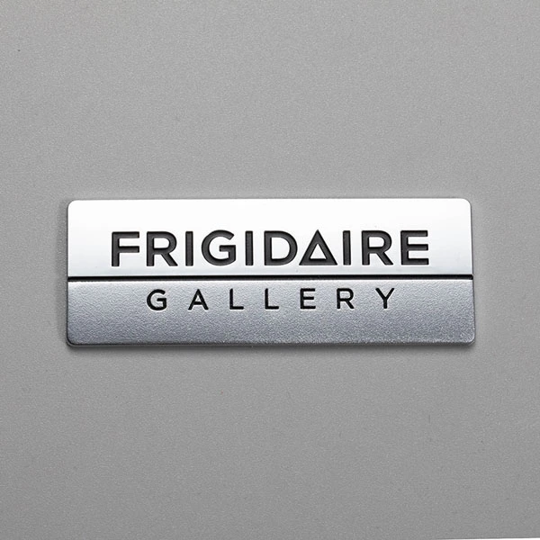 Atacado plástico ABS cromo fabricante exclusivo emblemas de geladeira emblemas de freezer