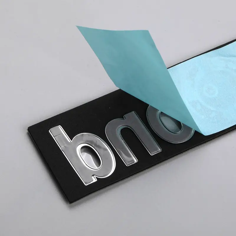 Emblema de plástico ABS
