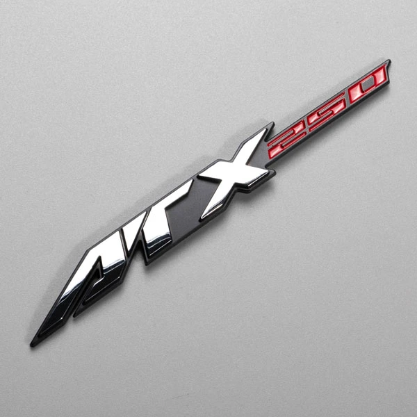 Acrílico com abs cromado ou pintura profissional 3d abs plástico cromado carro logotipo emblema emblema de carro