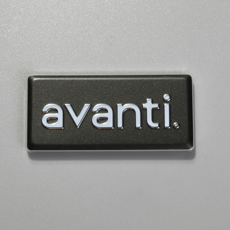 Placa de identificação de alumínio anodizado para impressão de etiquetas de alumínio