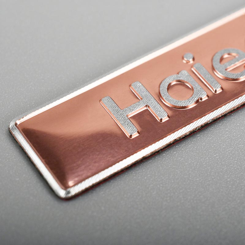 Placas de identificação de alumínio