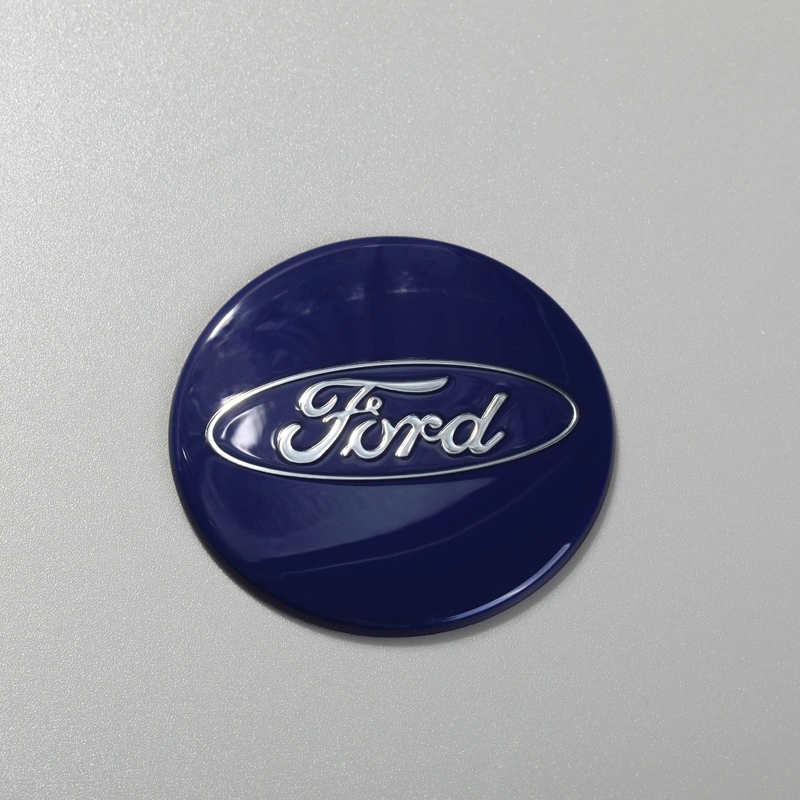 Etiquetas de alumínio para emblema de metal de decoração de cubo de roda de carro