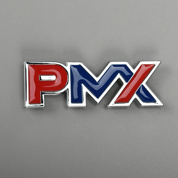 Adesivo do logotipo do emblema do chrome