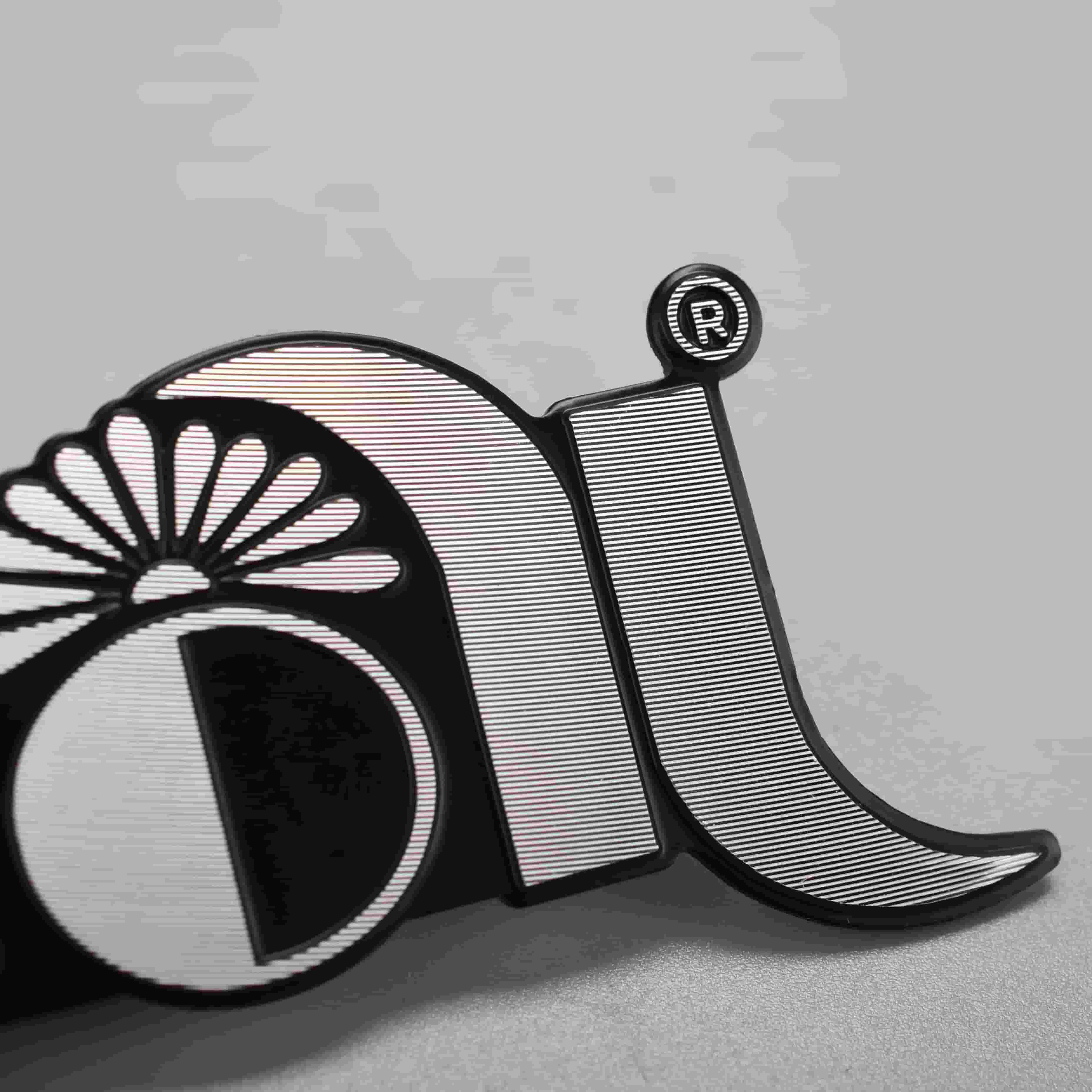 Placas de metal para gravação escovada