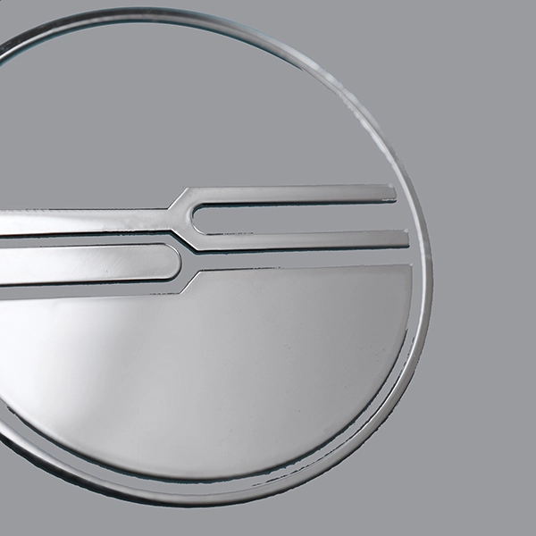 Etiqueta do logotipo de níquel