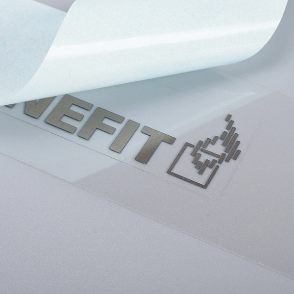 Etiqueta do logotipo 3D