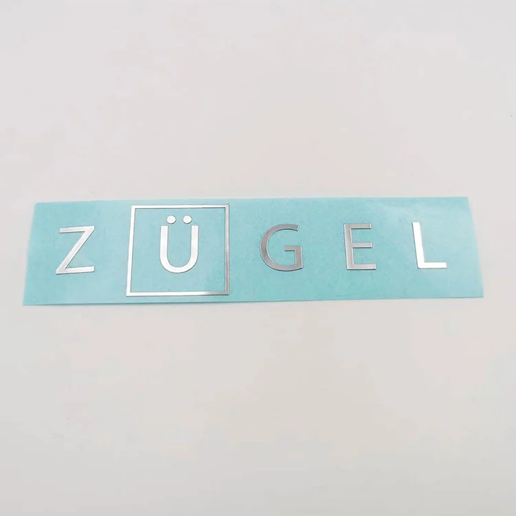 Etiqueta de placa de identificação de eletroforming