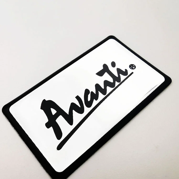 Adesivos de nome da resina epóxi