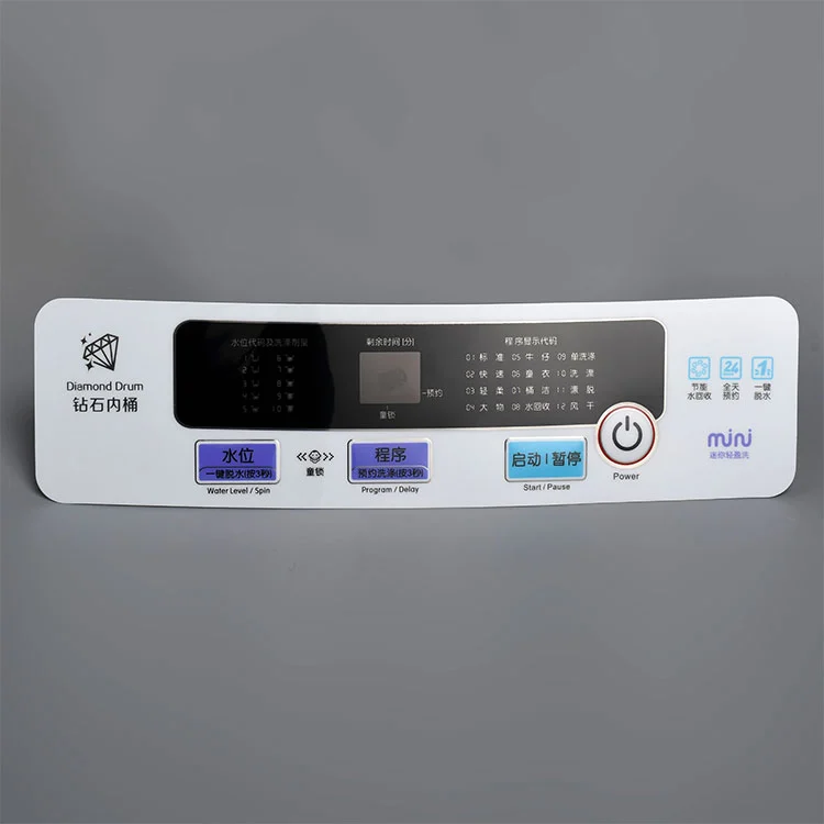 Painel de decoração de máquinas de lavar de eletrodomésticos