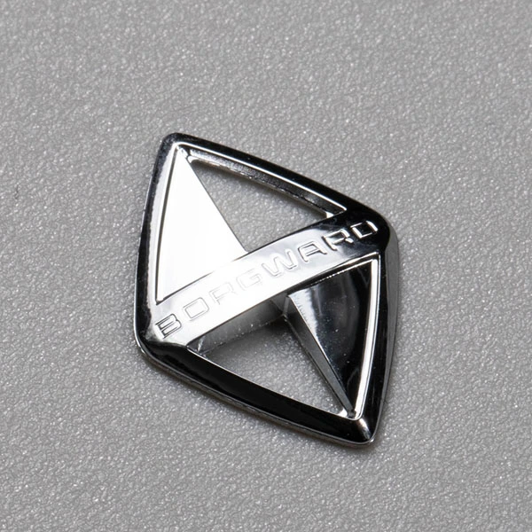Adesivo de níquel metal 3D