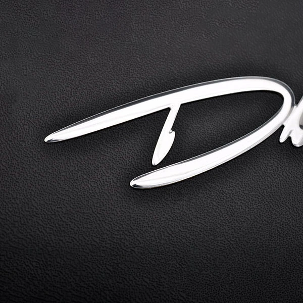 Etiqueta flexível do logotipo 3D