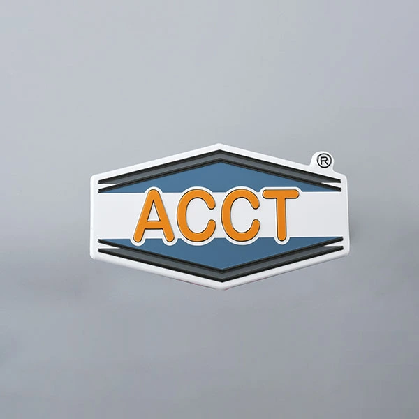 Logotipo metálico para embalagens premium