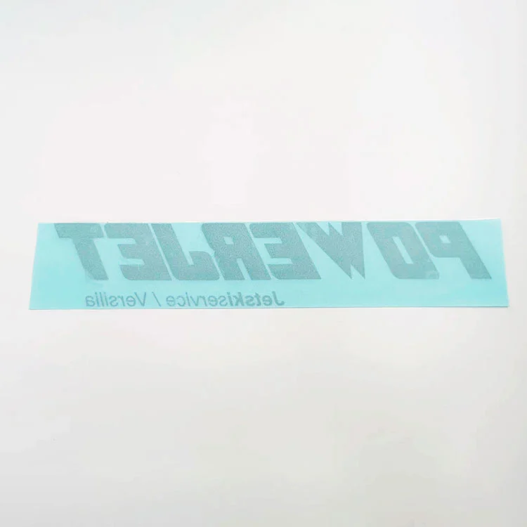 Adesivo de etiqueta de logotipo de metal