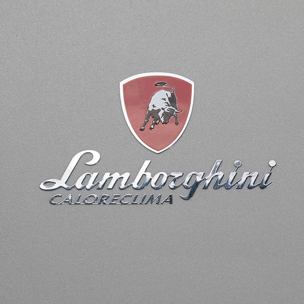 Logotipo resistente ao calor brilhante de níquel