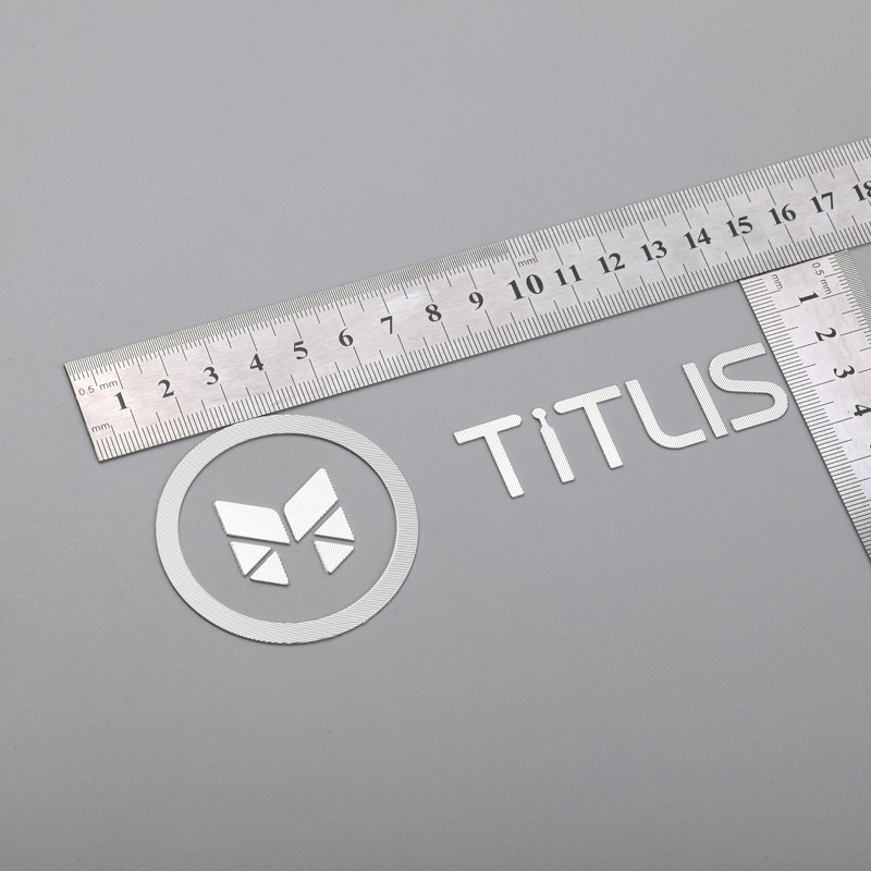 Etiqueta de metal para eletrodomésticos Emblema de metal personalizado de alta qualidade