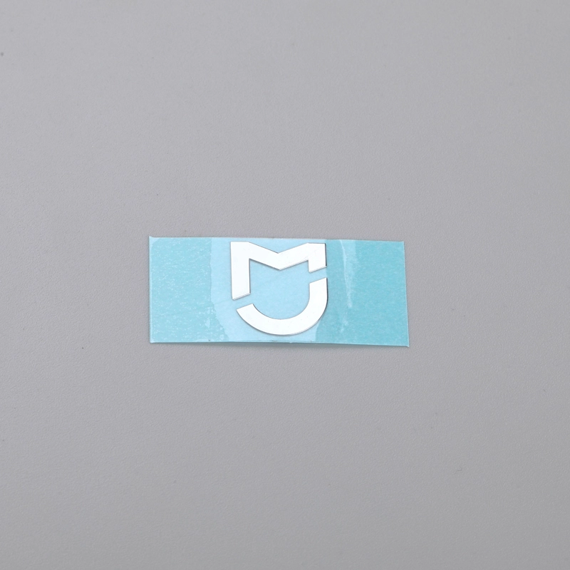 Sinal de metal cromado com emblema de níquel 3D para xiaomi