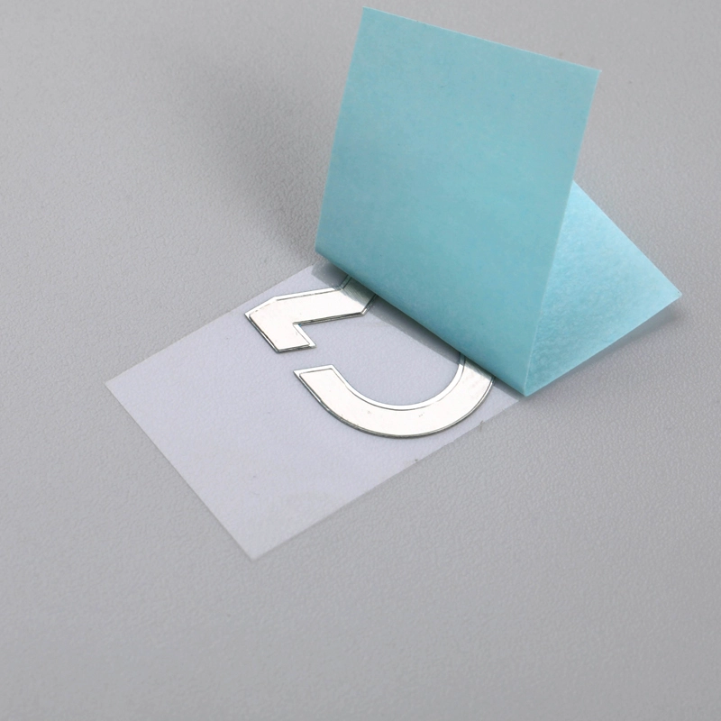 Sinal de metal cromado com emblema de níquel 3D para xiaomi