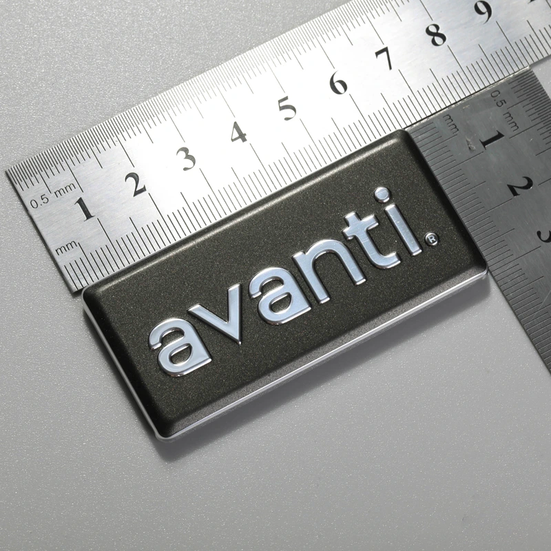 Placa de identificação de alumínio anodizado para impressão de etiquetas de alumínio