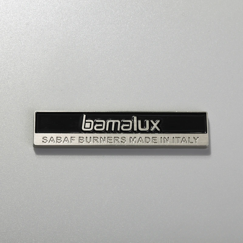 Emblema de zinco cromado para máquina de lavar