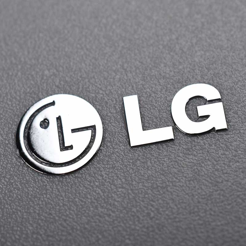 Metal do logotipo da marca de TV