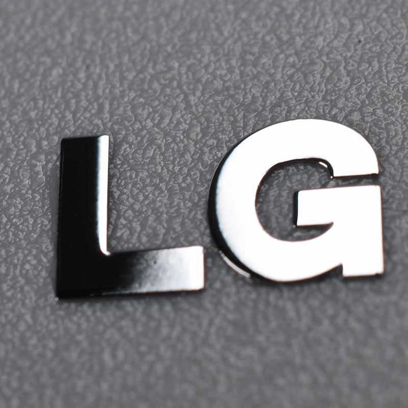 Metal do logotipo da marca de TV