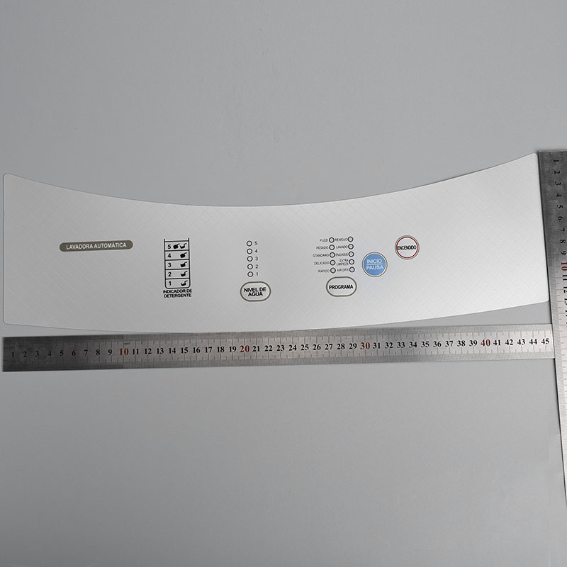 Adesivo de teclado com furo de corte à prova d'água
